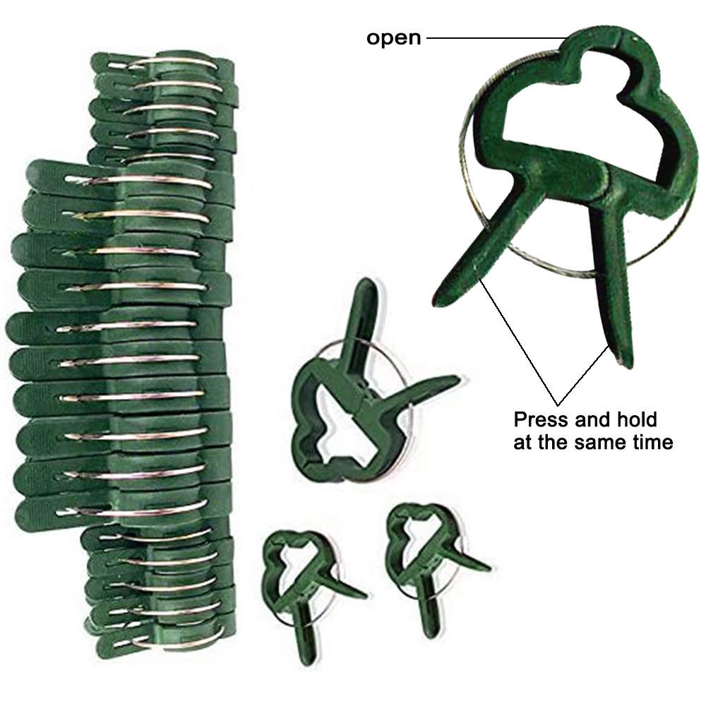 20 Horticulture Seedling Grafting and Pruning Clips for Flowers and Grasses [Various Sizes Available]