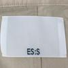 ES:S 23Stainless Steel WIDE SOUTIEN COLLAR COAT with BELT Coat 2 beigeUsed
