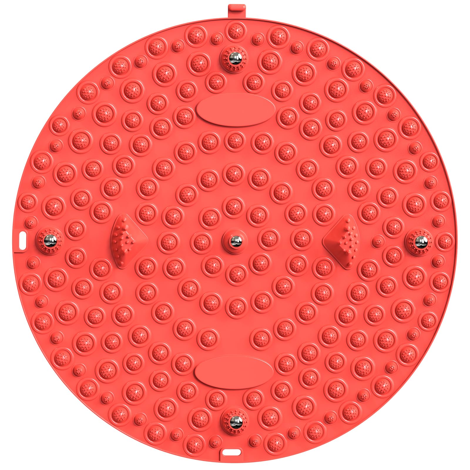 

Цифун Доска для рефлексологии стоп и акупрессуры для ног Эргономичный коврик-массажер для ног для дома Уменьшает Красный коврик, Массаж, Использование, Усталость, (35см)