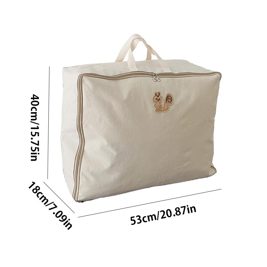 Large Capacity Mommy Bag Kids Quilt Storage Oversize Baby Stuff Organizer Canvas Waterproof Moisture-Proof Travel Luggage Bag