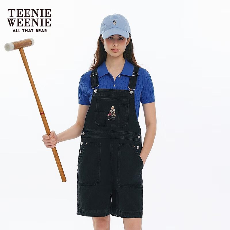 

Женский джинсовый комбинезон-шорты Teenie Weenie S