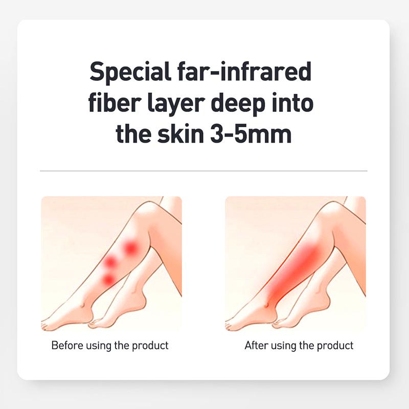 Elektrisch verstellbares Beinmassagegerät, tragbar, EMS-Vibrationsheizung, Wadenmassagegerät, USB wiederaufladbar