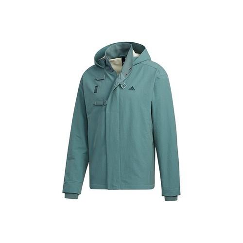 adidas sporty hooded jacket for men in forest green XL лес зеленый