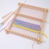 Wood Weaving Loomed Kits Handcraft Wooden Loomed Set Knitting Accessories Craft Supplies for Adults