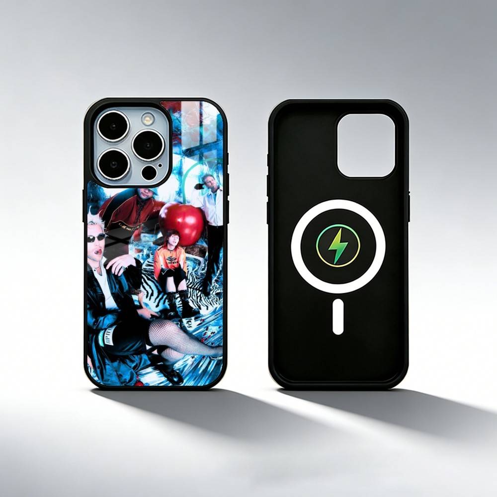 5 Seconds of Summer-5SOS Phone Case For iPhone17,16,15,14,13,12,11 Plus,Pro Max Magnetic For Magsafe Wireless Charging