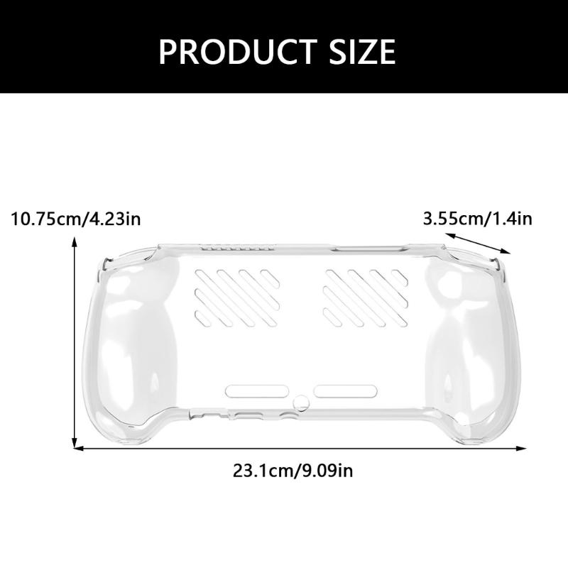 Protective Case Shell for RG557 Shockproof TPU Cover Game Console Housing with Ventilation Hole Gamepad Covers