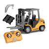 ARRISHOBBY Mini Forklift Construction Vehicle with Zinc Alloy and App for Adults and Kids 164 Body, Forks, Pallets, Hooks, 3-in-1 Design, Controlled,