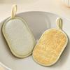 2 PIÈCES Lingette Décapante pour Vaisselle Lavable Éponge Grattoir Épurateur pour Cuisine Nettoyage Cuisine
