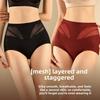 Female Summer Sexy Pure To High Waist Abdominal Lift Hip No Trace Breathable 10A Antibacterial Extended Triangle Briefs