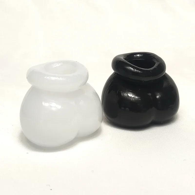 Male Soft Comfortable Silicone Bull Bag Ball Stretcher Snug,Scrotum Ballstretcher Ballsack,Testicle Bondage,Sex Toys For Adults