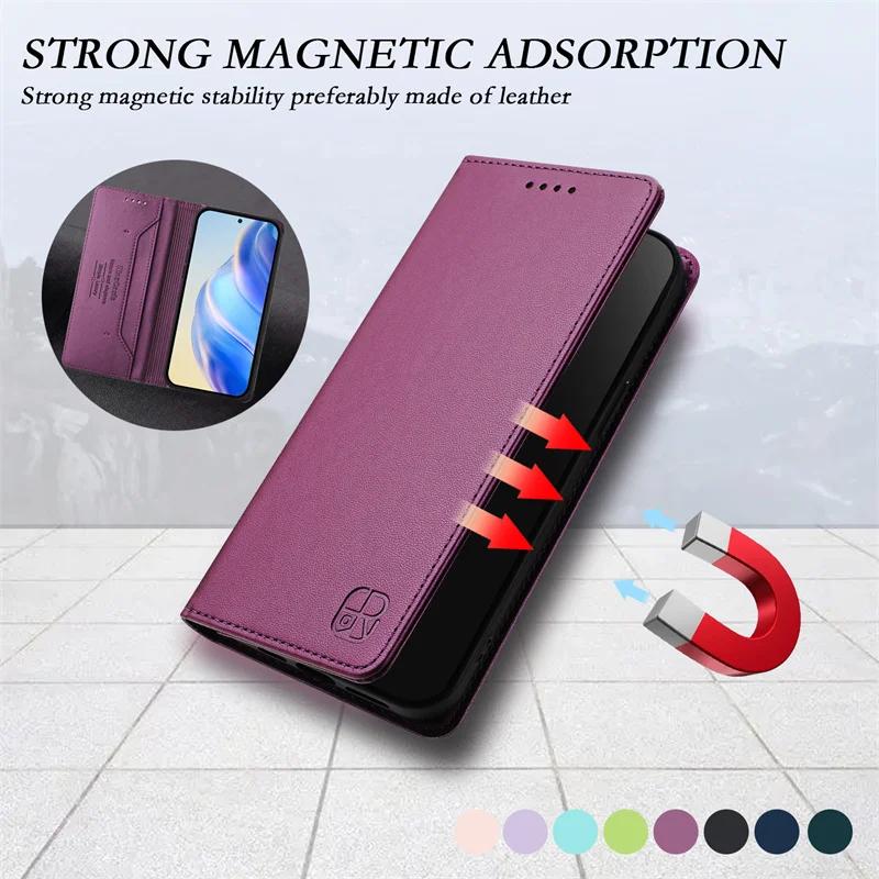 Funda Edge 50 Neo Strong Magnetic Flip Cover For Motorola Moto Edge 50 Neo Edge50 Fusion Ultra 50Pro Anti-theft Brush Phone Case