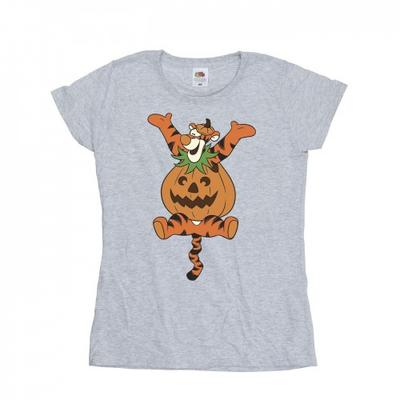 Womens/Ladies Tigger Pumpkin T-Shirt