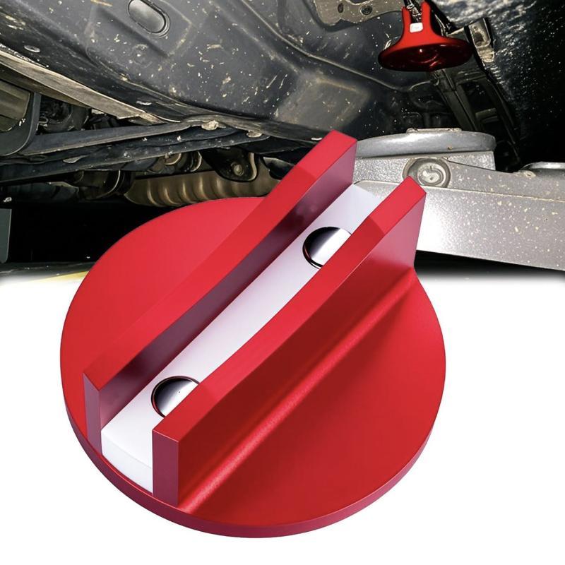 Magnetic Pinch Weld Jack Pad Universal Weld Jack Adapter Lifting Frame Rail Protector For Most Model Cars