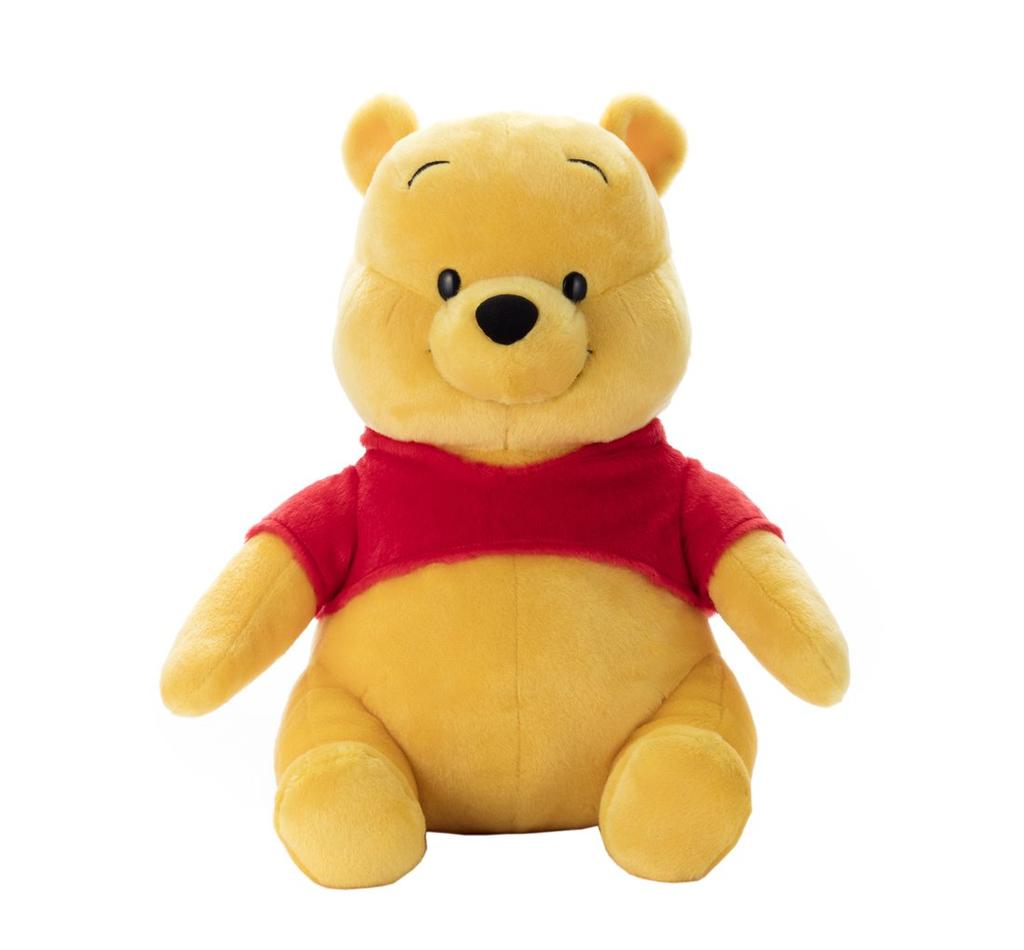 Disney GoodLook Plush Toy, Large, Winnie the Pooh, Sitting Height 33cm