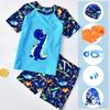 WEZHO Kids' Cartoon Split Swimsuit Set