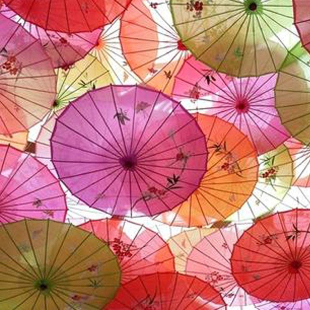 10 Colors Kids Decorative Umbrella Costumes Photography Umbrella Bridesmaids Party Scenery