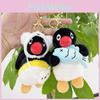 Adorable Pendentif Porte-Clés Pingouin en Peluche avec Design Créatif Parfumé Pour Cadeaux Filles