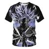 Men's T-shirts Dragon Ball Z T-shirt Boys Clothes Children's Clothing Summer Short Sleeve Kids Cartoon Tee Tops Baby Boy T Shirt