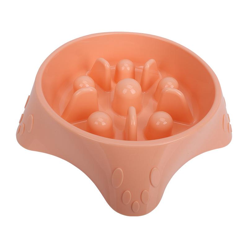 Dog Bowl Slow Feeder Anti-Choking Pet Food Dish Non-Slip Puzzle Eating Bowl For Dogs Puppy Prevent Bloat Healthy Feeding