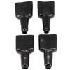 4 Stück Wasserdichter 50A Stecker Staubdichte Kabelummantelung Schwarz 50A Für-Anderson-Stecker Wasserdichte Hülle Staubdichte Kabelhülle