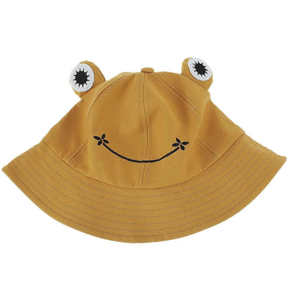 Camping Bucket Hat Fisherman Cap Big Eyes Foldable Headwear Head Accessories