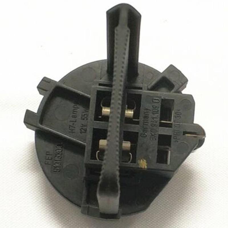 Halogen Lamp Holder Low Beam Head Light Base for Golf 6 MK6 7 MK7 Tiguan Touran Sharan Scirocco R GTS 5K0941109