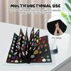 Dust-proof Felt Brooch Storage Book Space Saving Badges Collection Book  Medal Organization