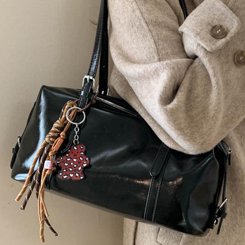 Niche retro simple underarm bag 2025 autumn new large-capacity commuter bag high-value shoulder tote bag