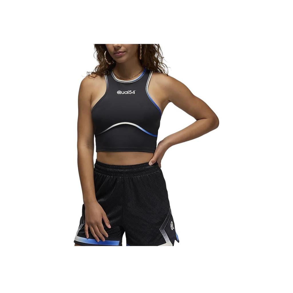 Jordan Comfortable Soft Simple Sports Tank Top Women tops Black FZ4438-045