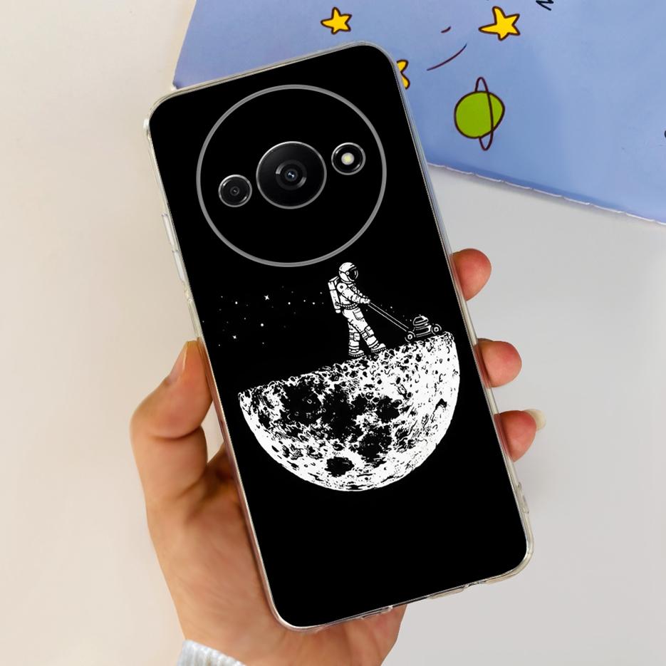 For Xiaomi Redmi A3 Case Cute Fashion Painted Cover Soft Silicone Protective Shell For Xiaomi Redmi A3 RedmiA3 Phone Case Bumper