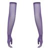 Guantes de Malla Unisex por Encima del Codo Antideslizantes de Dedo Completo para Ópera Cosplay
