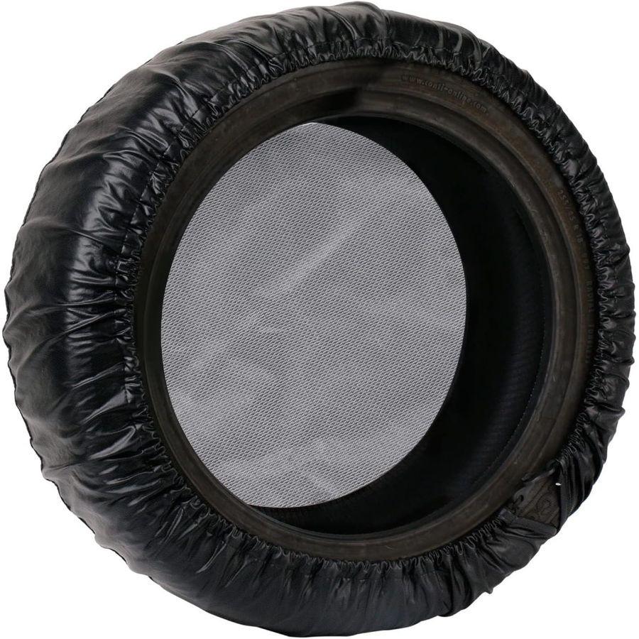 Spare Tire Cover 13 inch for RV Trailers Camper Wheel Covers Camping Travel Esse