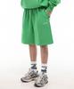 Maebsikeu Basic Wide Sweat Shorts_Green