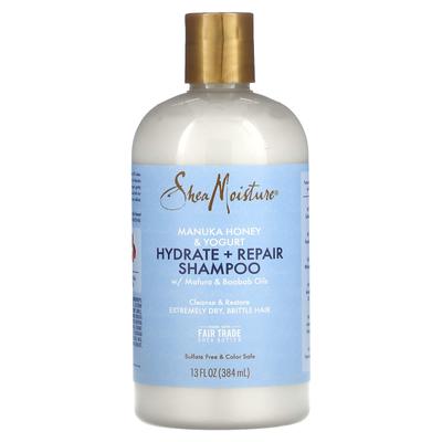 Manuka Honey & Yogurt, Hydrate + Repair Shampoo with Mafura and Baobab Oils, 13 Fl Oz (384 Ml)