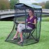 Sun Protection Canopy Chair Mosquito Net Fishing Anti-mosquito Mesh Cover  Outdoor Activities