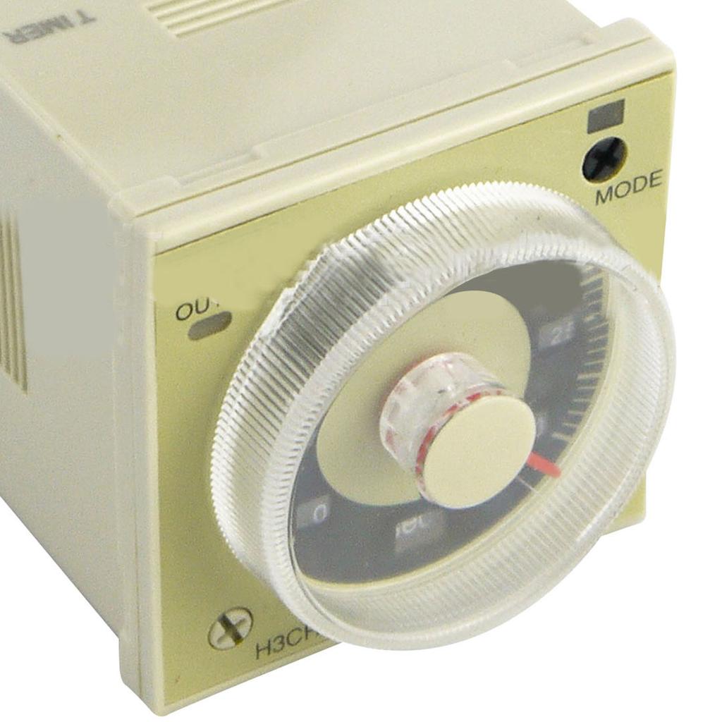 Zeitrelais Knopfbedienung Verzögerungs-Zeitrelais für automatische Steuerschaltung AC100‑240V H3CR A8