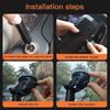 12V Car Heater Comfortable Cabin Temperature Maintenance Tool for Warmth&Visibility, Defroster Rotatable Heating Device