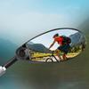 1/1/1Pair Bicycle Rearview Mirror Anti-glare Handlebar Safety Rearview 161 Degree Adjuatable Rearview Mirror Cycling Accessories