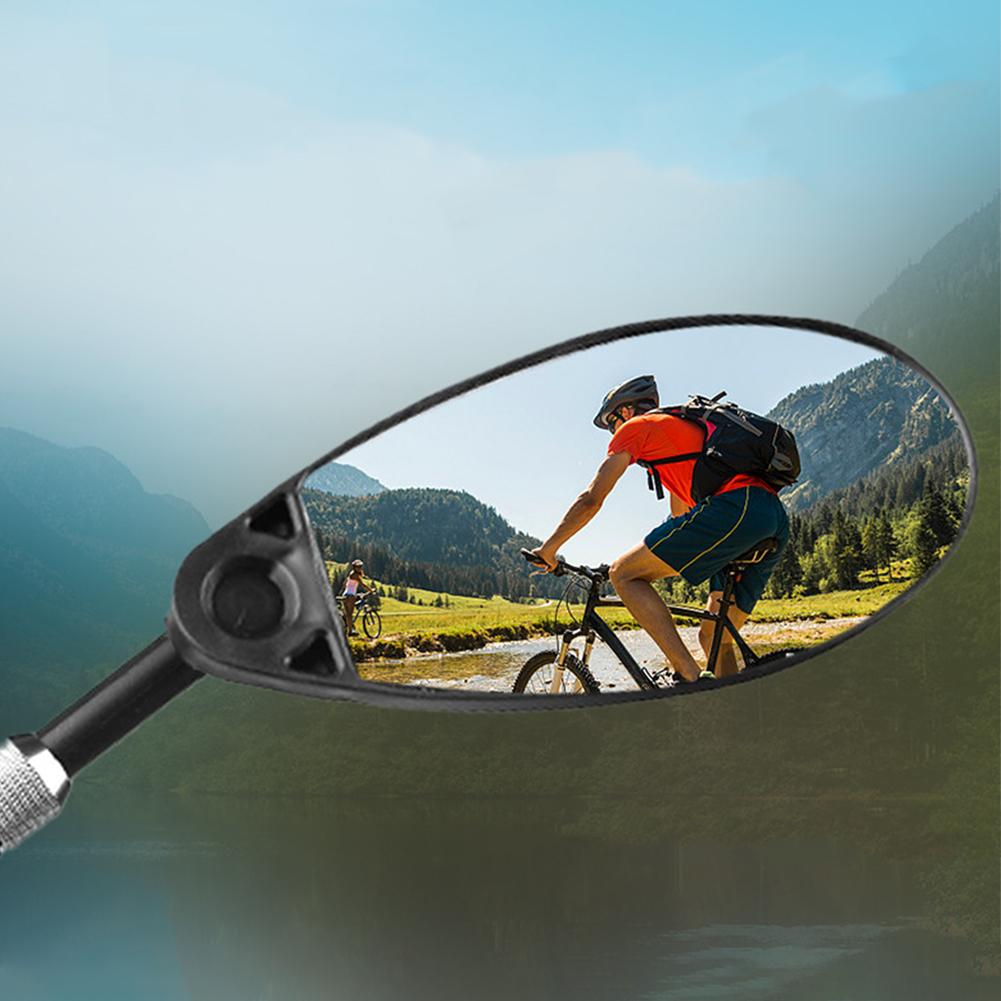 1/1/1Pair Bicycle Rearview Mirror Anti-glare Handlebar Safety Rearview 161 Degree Adjuatable Rearview Mirror Cycling Accessories
