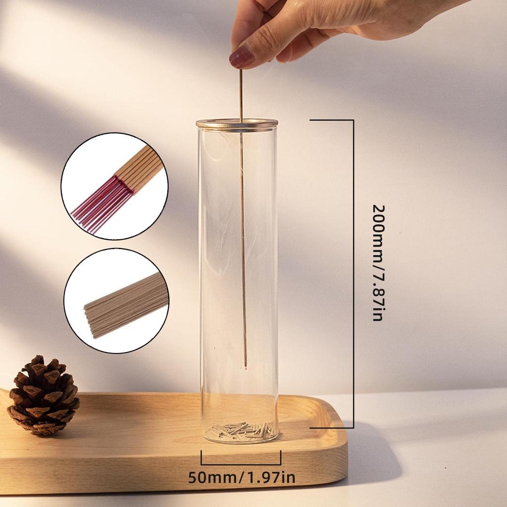 Incense Stylish Hanging Incense Healing Incense Made of Stylish Can Accommodate Incense of Different Vertical No Ash Easy To Tea Incense Yoga Tea