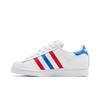 adidas Superstar 'White Red Blue' (Unisex) Footwear White / Red / Blue Skateboard Shoes FV3033