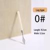 Wood Handle Plastic Palette Knife for Oil and Gouache Painting