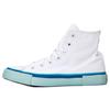 Chuck Taylor All Star Color Block High Top Canvas Shoes Women Sneakers Off-White Blue 568805C