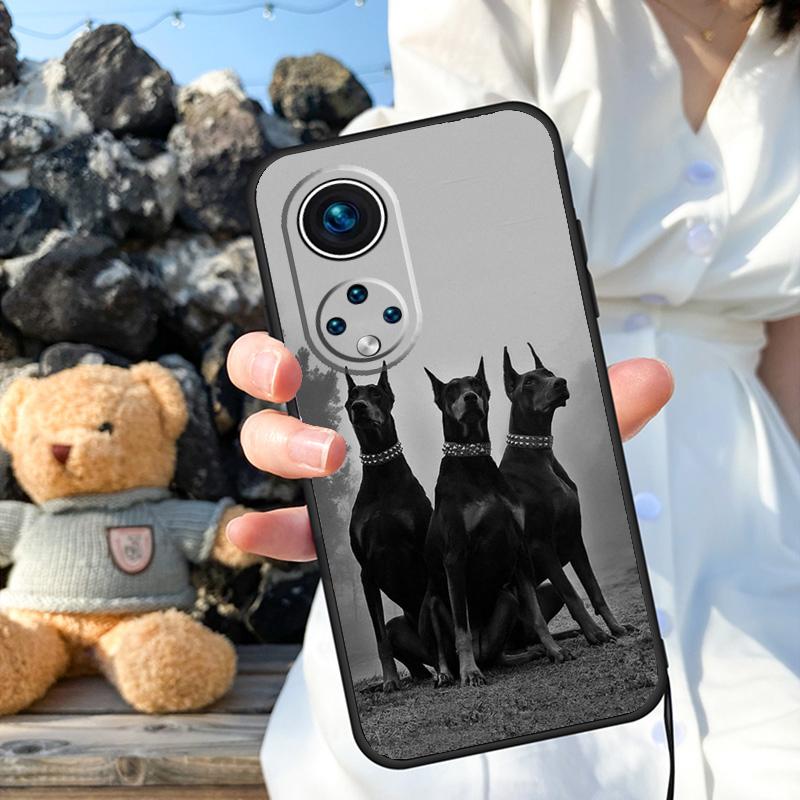 Dachshund Doberman Dog Phone Case For Honor 90 Lite 50 70 Magic 5 6 Pro X6 X7 X8 X9 X6a X7a X8a X9a X9b X8b Cover