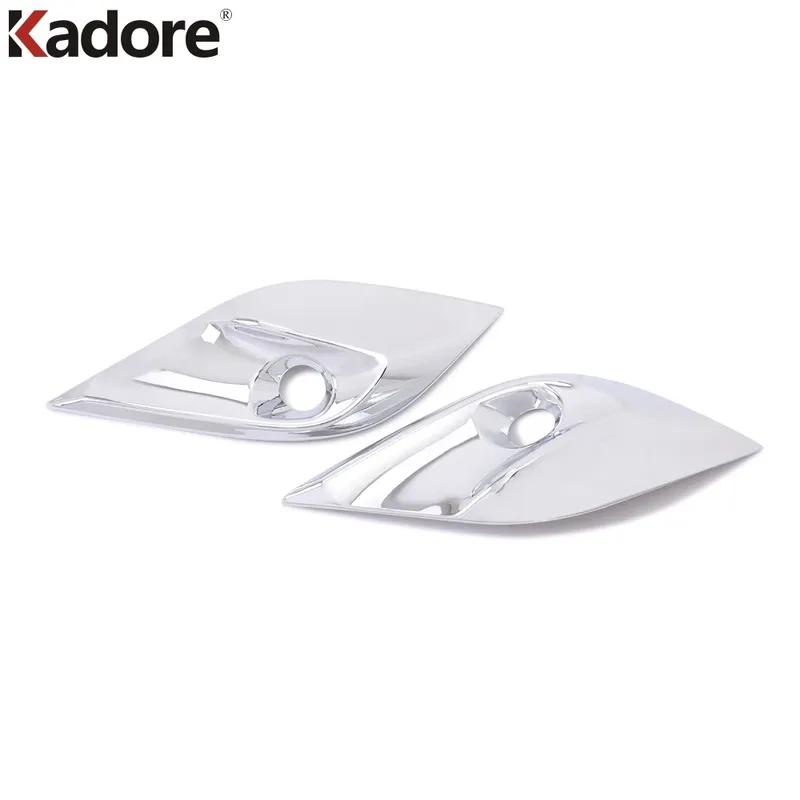 Car Front Fog Light Lamp Cover Trim For Mazda 6 Atenza 2017 2018 Chrome Head Foglight Foglamp Bezel Trims Exterior Accessories