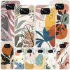 Abstraktes Frauen-Gesicht Linien Phnoe Hülle für Xiaomi Poco X5 X6 X7 Pro X4 Gt F7 Ultra M8 M7 Redmi 15C 15 13C 13 12C 12 Einzigartige Hülle Co