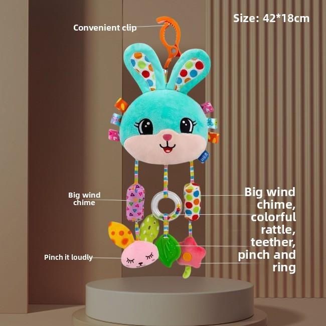 Baby Bedroom Baby Mobile With Plush Monkey Wind Chime For Crib Decor