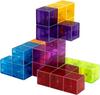 Masudaya Corporation Cha-Cha Cube Clear Version, Educational Toy for Brain Training, Ages 3 and Up, 539-1744