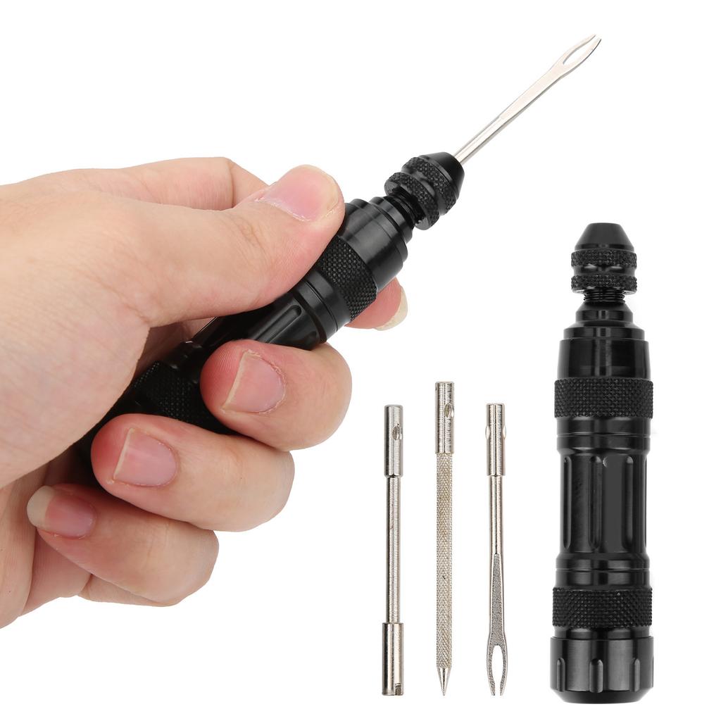 Portable Mountain Bike Aluminium Alloy Tyre Repair Tool Vacuum Adhesive Tape Grinding Rod