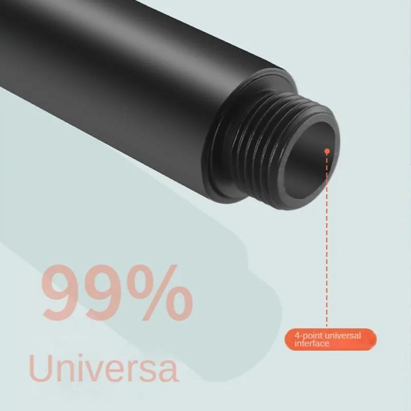 Five-speed Multi-function Large Water Spray Booster Shower Handheld Shower Head Matte Black Shower Head Set